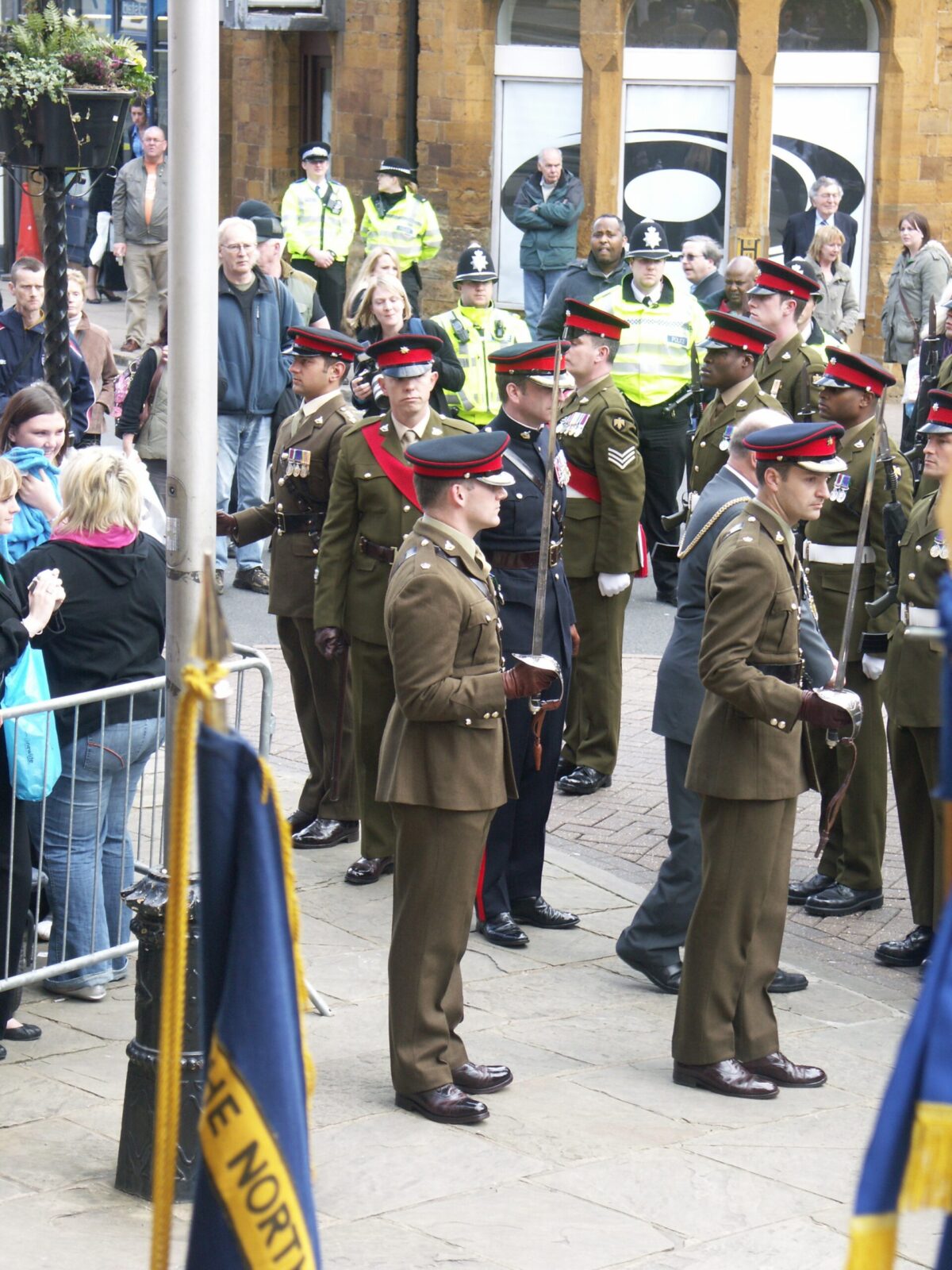Northampton parade for the 2nd Battalion, Royal Anglian Regiment in 2009.