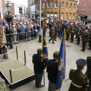 Northampton parade for the 2nd Battalion, Royal Anglian Regiment in 2009. Northampton parade for the 2nd Battalion, Royal Anglian Regiment in 2009.