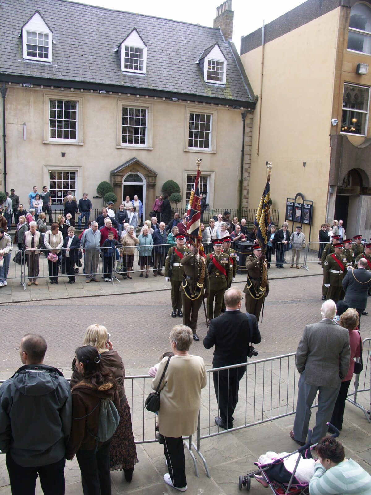 Northampton parade for the 2nd Battalion, Royal Anglian Regiment in 2009.