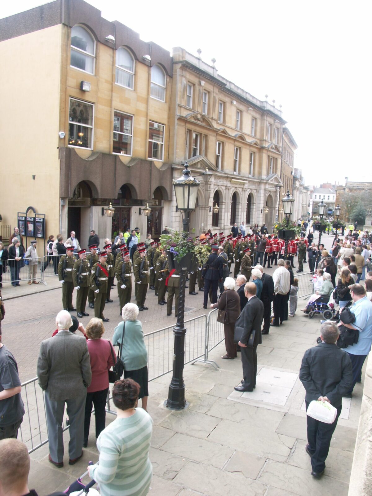 Northampton parade for the 2nd Battalion, Royal Anglian Regiment in 2009.