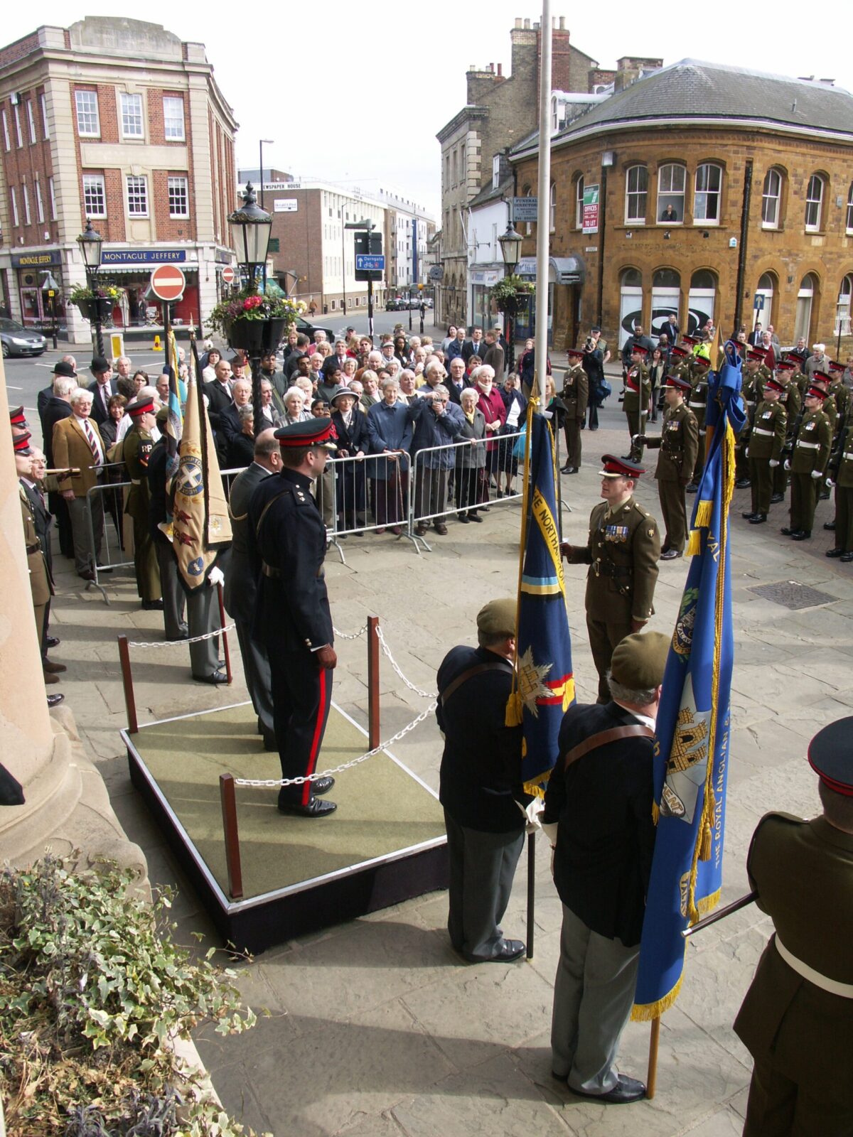 Northampton parade for the 2nd Battalion, Royal Anglian Regiment in 2009.