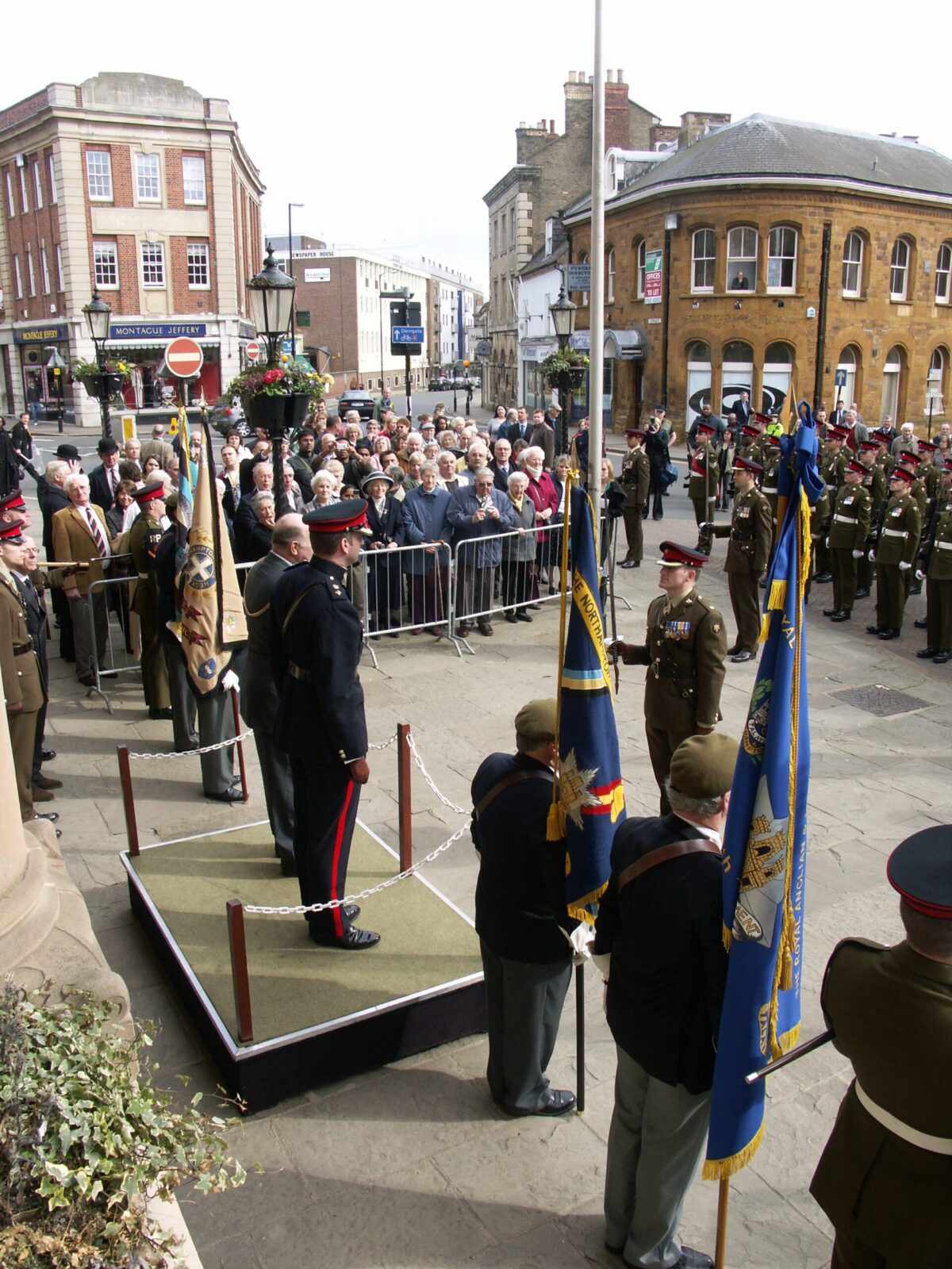 Northampton parade for the 2nd Battalion, Royal Anglian Regiment in 2009.