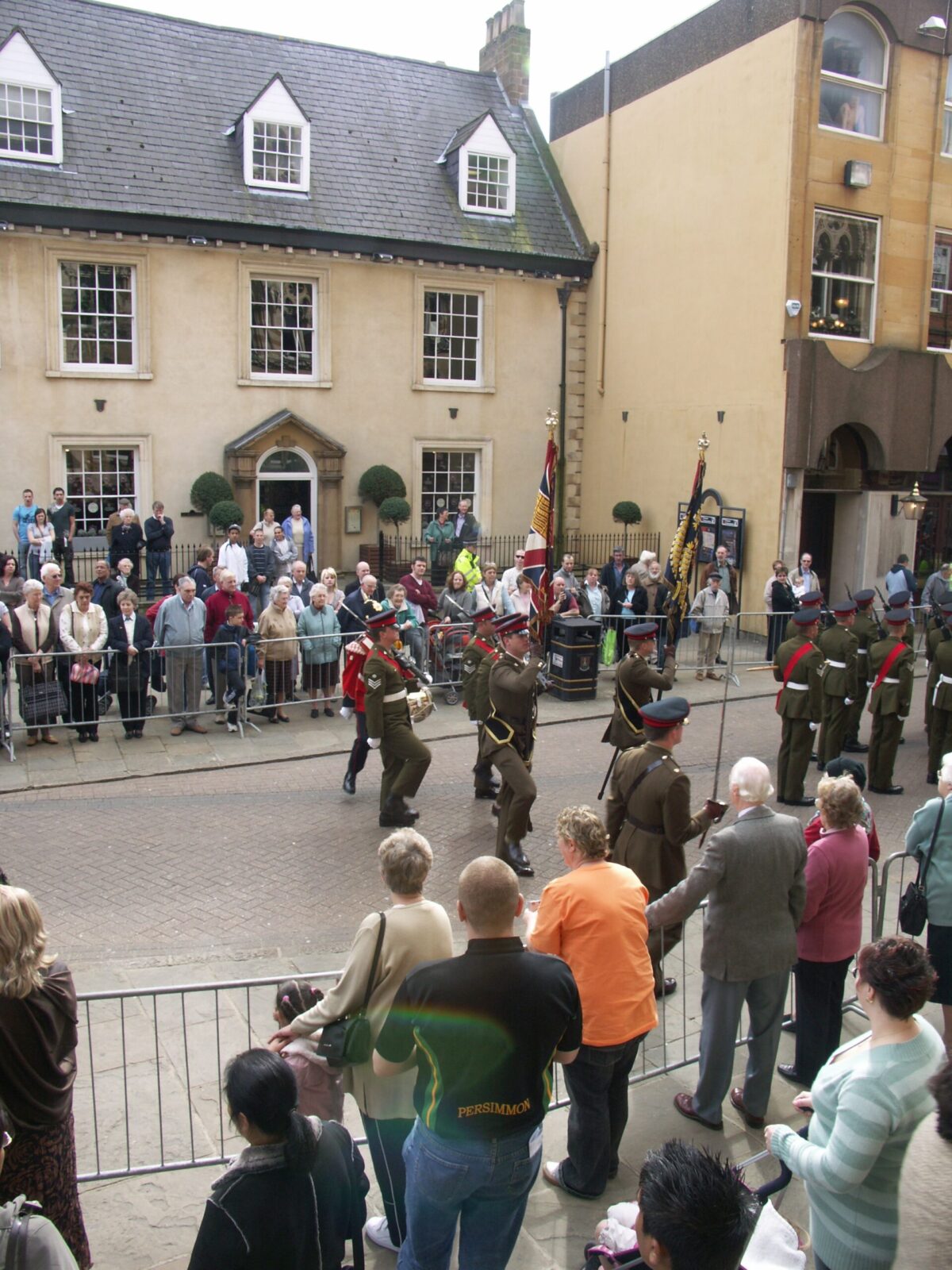 Northampton parade for the 2nd Battalion, Royal Anglian Regiment in 2009.