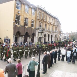 Northampton parade for the 2nd Battalion, Royal Anglian Regiment in 2009.