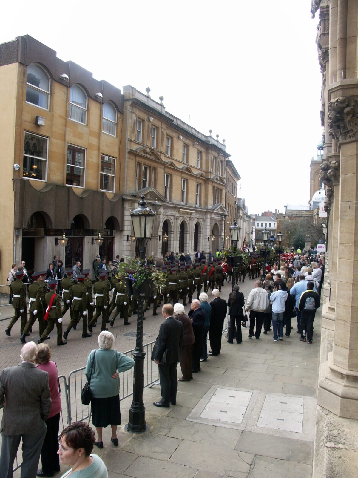Northampton parade for the 2nd Battalion, Royal Anglian Regiment in 2009.