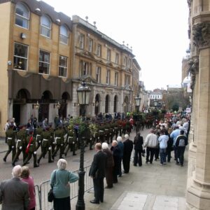 Northampton parade for the 2nd Battalion, Royal Anglian Regiment in 2009.