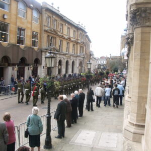 Northampton parade for the 2nd Battalion, Royal Anglian Regiment in 2009.