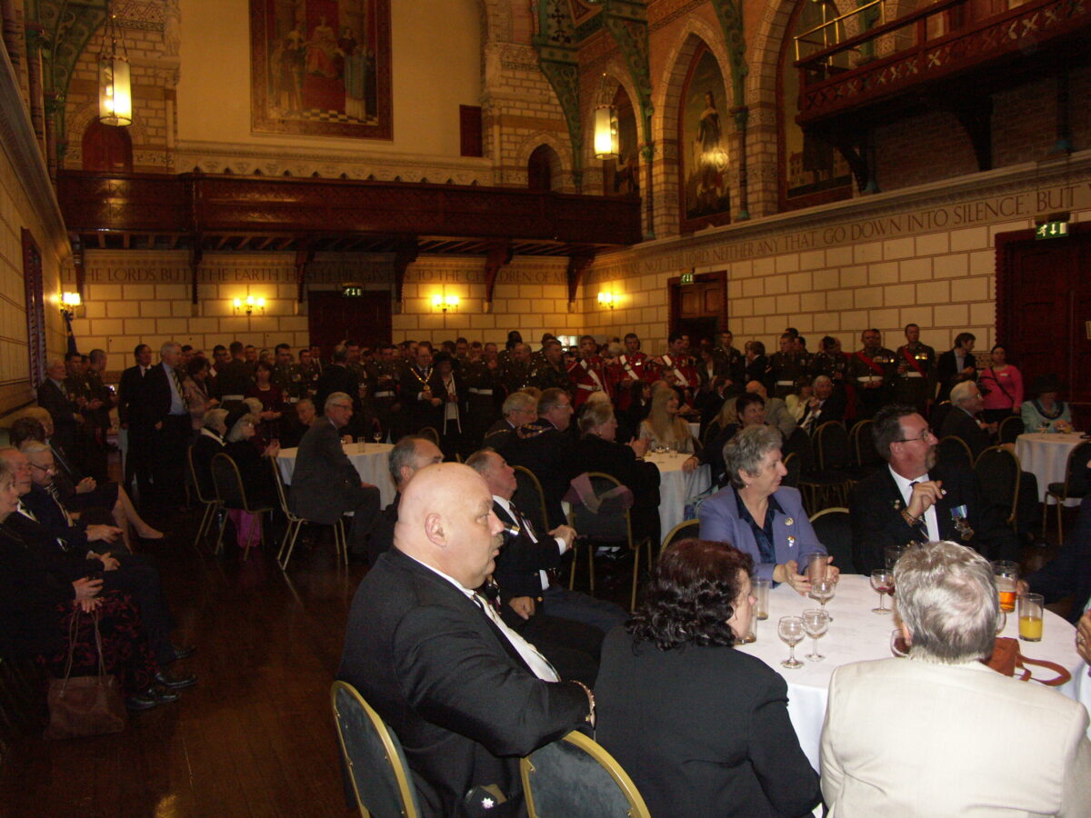 Northampton parade for the 2nd Battalion, Royal Anglian Regiment in 2009.