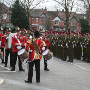 The Royal Anglian Regiment to exercise their right as Freemen of the Borough to parade through Hinckley town centre on 15th March 2007. The Royal Anglian Regiment to exercise their right as Freemen of the Borough to parade through Hinckley town centre on 15th March 2007.