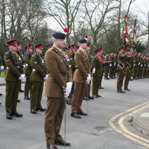 The Royal Anglian Regiment to exercise their right as Freemen of the Borough to parade through Hinckley town centre on 15th March 2007. The Royal Anglian Regiment to exercise their right as Freemen of the Borough to parade through Hinckley town centre on 15th March 2007.