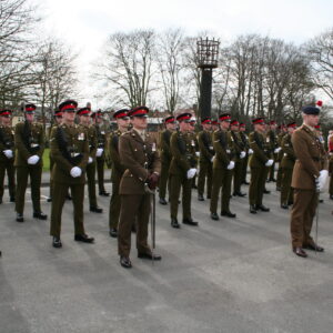 The Royal Anglian Regiment to exercise their right as Freemen of the Borough to parade through Hinckley town centre on 15th March 2007. The Royal Anglian Regiment to exercise their right as Freemen of the Borough to parade through Hinckley town centre on 15th March 2007.