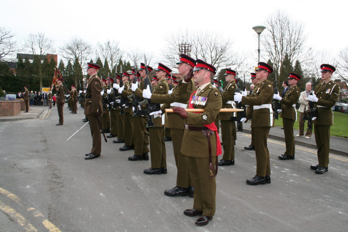 Freedom parade Hinckley 2007