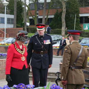 The Royal Anglian Regiment to exercise their right as Freemen of the Borough to parade through Hinckley town centre on 15th March 2007. The Royal Anglian Regiment to exercise their right as Freemen of the Borough to parade through Hinckley town centre on 15th March 2007.