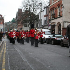 Freedom of Leicester and homecoming parade in 2007 for the 1st Battalion, Royal Anglian Regiment.