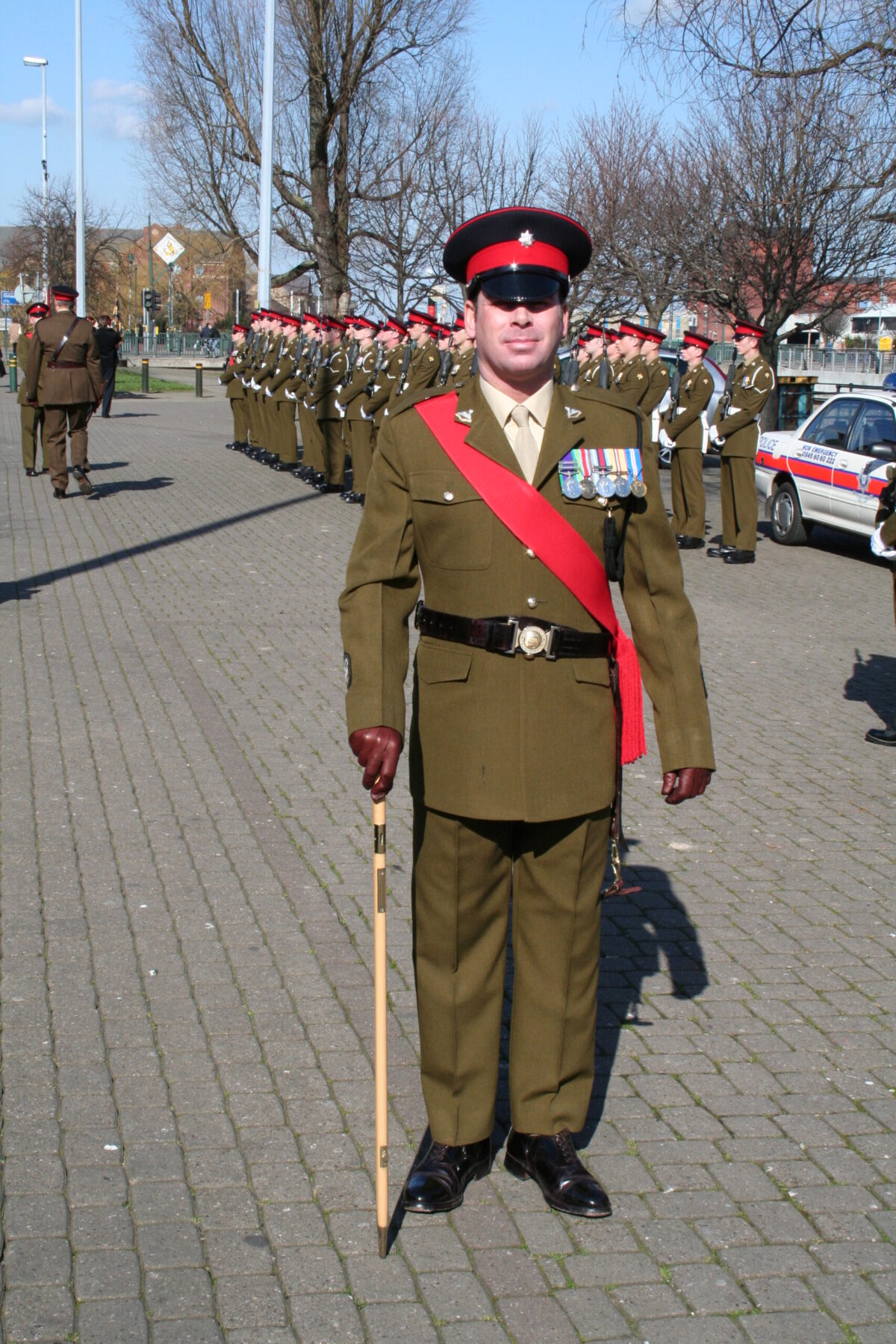 The Royal Anglian Regiment exercised its right to the Freedom of the City with a parade in Grimsby on Thursday, 22 November, 2007. The soldiers were given a heroes' welcome after returning from a six-month operational tour in Helmand Province, Afghanistan, which involved intense fighting. The Freedom of the City honour grants the regiment the privilege of marching through the city The Royal Anglian Regiment exercised its right to the Freedom of the City with a parade in Grimsby on Thursday, 22 November, 2007. The soldiers were given a heroes' welcome after returning from a six-month operational tour in Helmand Province, Afghanistan, which involved intense fighting. The Freedom of the City honour grants the regiment the privilege of marching through the city
