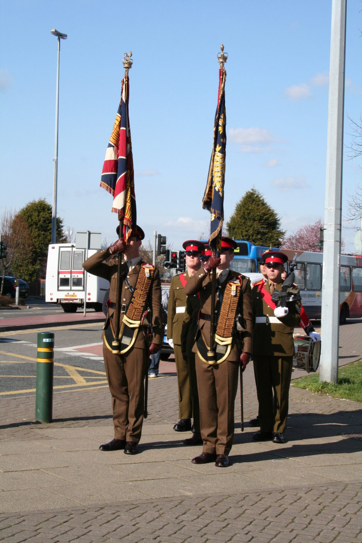 The Royal Anglian Regiment exercised its right to the Freedom of the City with a parade in Grimsby on Thursday, 22 November, 2007. The soldiers were given a heroes' welcome after returning from a six-month operational tour in Helmand Province, Afghanistan, which involved intense fighting. The Freedom of the City honour grants the regiment the privilege of marching through the city The Royal Anglian Regiment exercised its right to the Freedom of the City with a parade in Grimsby on Thursday, 22 November, 2007. The soldiers were given a heroes' welcome after returning from a six-month operational tour in Helmand Province, Afghanistan, which involved intense fighting. The Freedom of the City honour grants the regiment the privilege of marching through the city