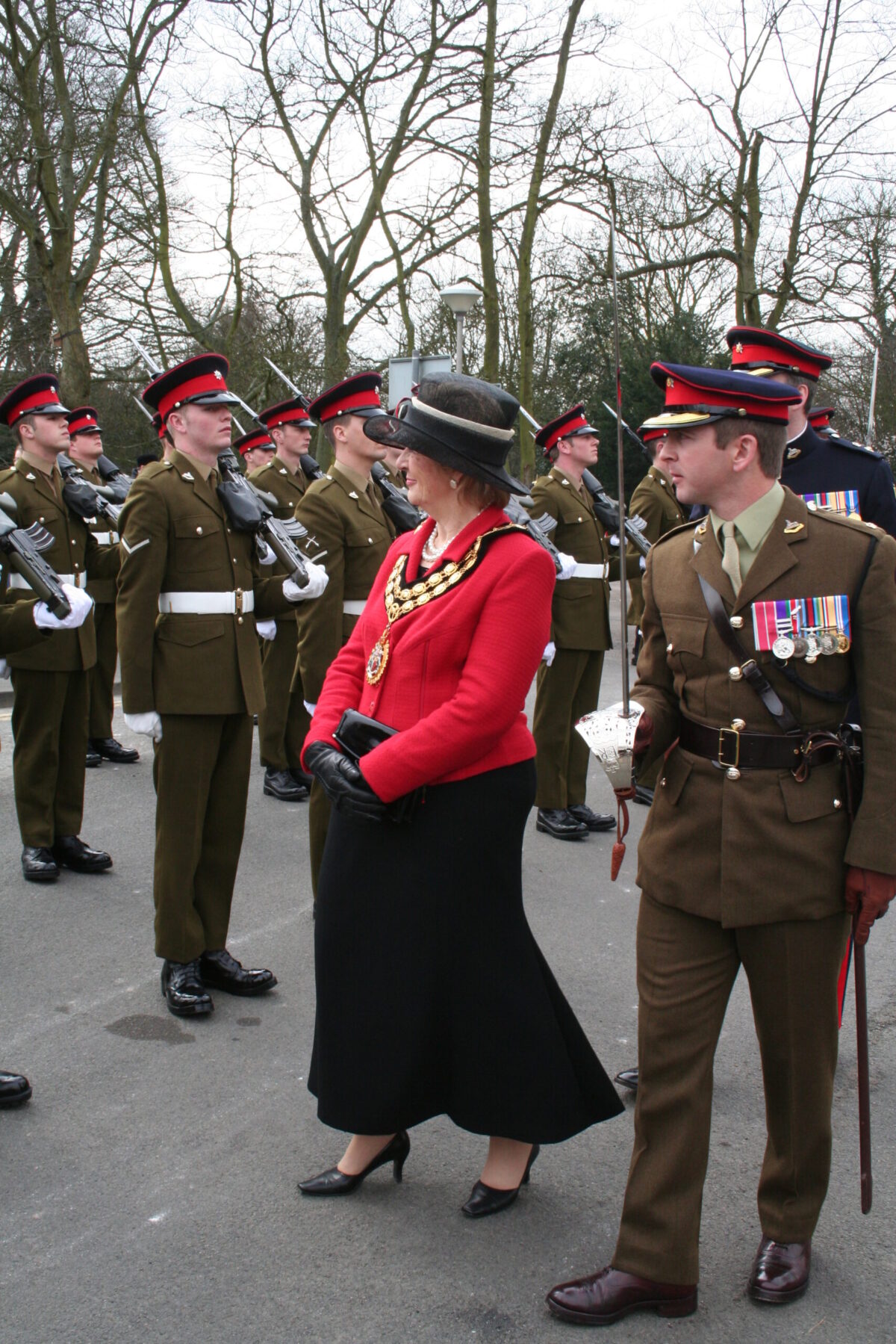 The Royal Anglian Regiment to exercise their right as Freemen of the Borough to parade through Hinckley town centre on 15th March 2007.