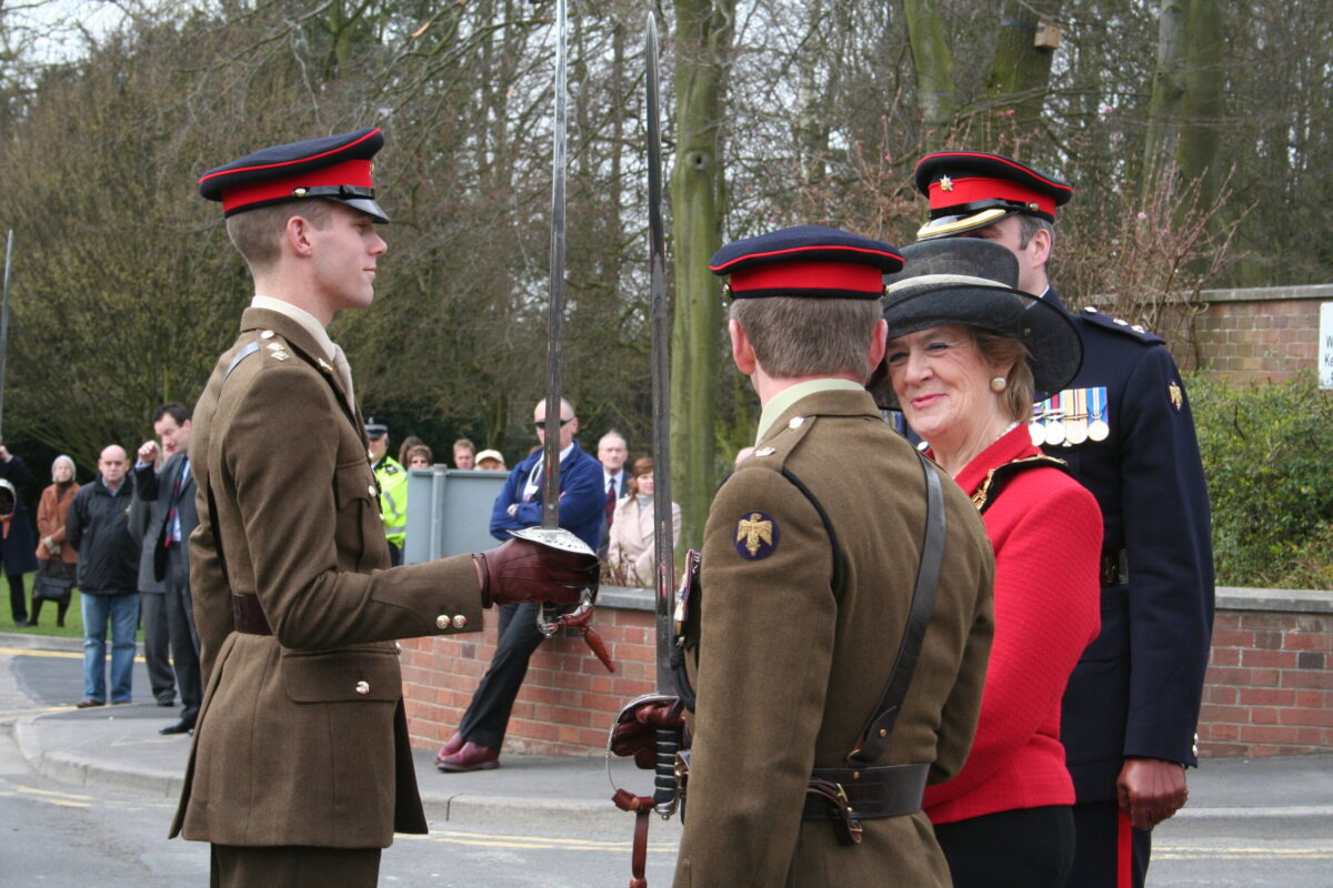The Royal Anglian Regiment to exercise their right as Freemen of the Borough to parade through Hinckley town centre on 15th March 2007.
