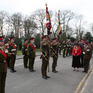 The Royal Anglian Regiment to exercise their right as Freemen of the Borough to parade through Hinckley town centre on 15th March 2007.