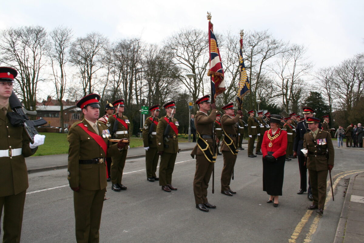 Freedom parade Hinckley 2007