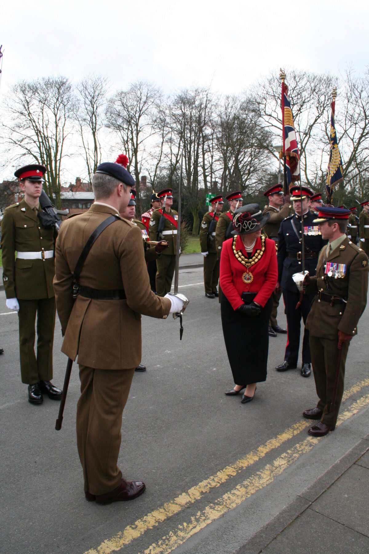 The Royal Anglian Regiment to exercise their right as Freemen of the Borough to parade through Hinckley town centre on 15th March 2007.