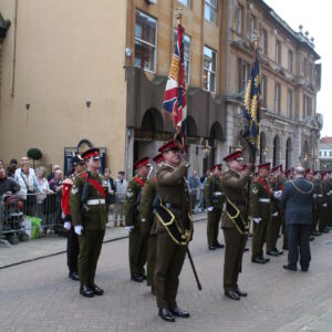 Luton homecoming parade 2009, post Op HERRICK 10, Afghanistan for the 2nd Battalion, Royal Anglian Regiment.