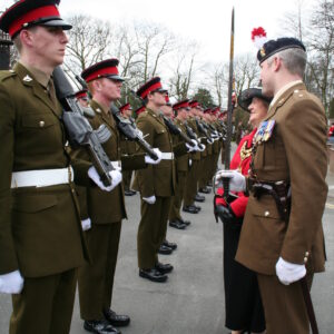 The Royal Anglian Regiment to exercise their right as Freemen of the Borough to parade through Hinckley town centre on 15th March 2007.