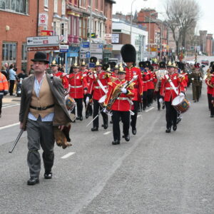 Freedom of Leicester and homecoming parade in 2007 for the 1st Battalion, Royal Anglian Regiment.