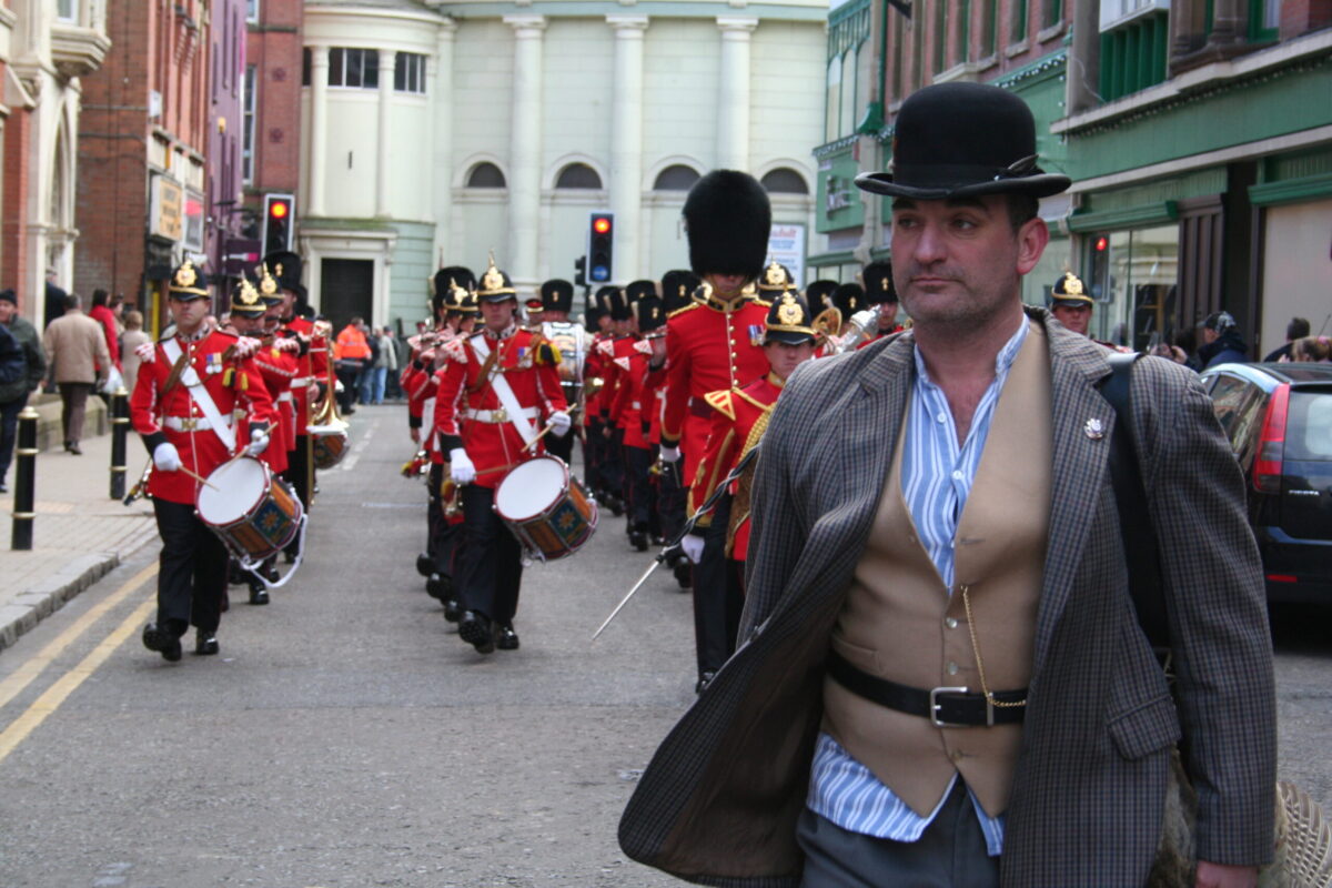 Freedom of Leicester and homecoming parade in 2007 for the 1st Battalion, Royal Anglian Regiment.