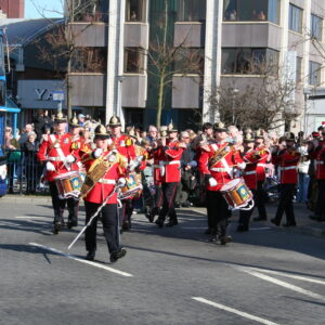 The Royal Anglian Regiment exercised its right to the Freedom of the City with a parade in Grimsby on Thursday, 22 November, 2007. The soldiers were given a heroes' welcome after returning from a six-month operational tour in Helmand Province, Afghanistan, which involved intense fighting. The Freedom of the City honour grants the regiment the privilege of marching through the city 