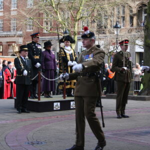 Freedom of Leicester and homecoming parade in 2007 for the 1st Battalion, Royal Anglian Regiment.