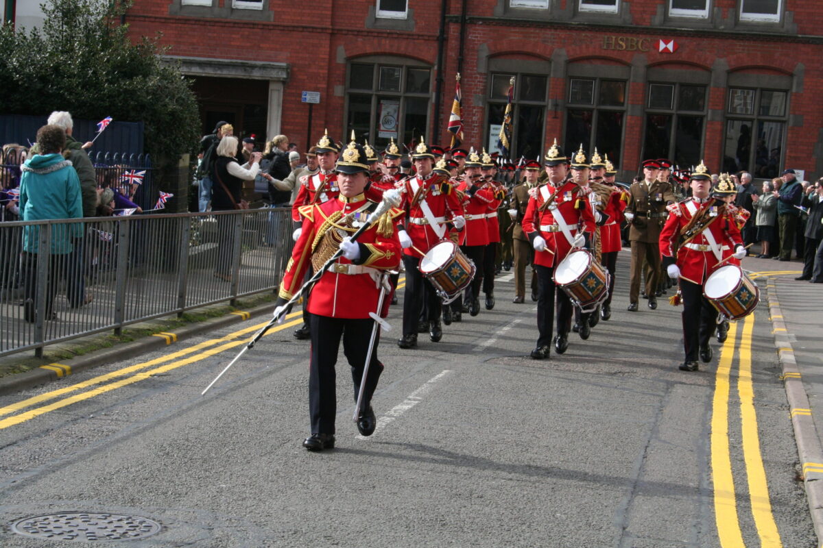 Freedom parade Hinckley 2007