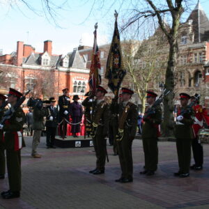 Freedom of Leicester and homecoming parade in 2007 for the 1st Battalion, Royal Anglian Regiment.