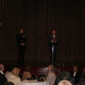 Northampton parade for the Royal Anglian Regiment.