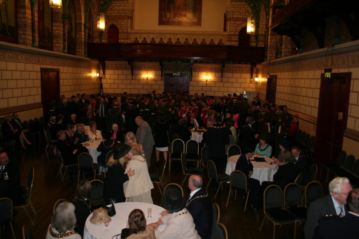 Northampton parade for the Regiment.