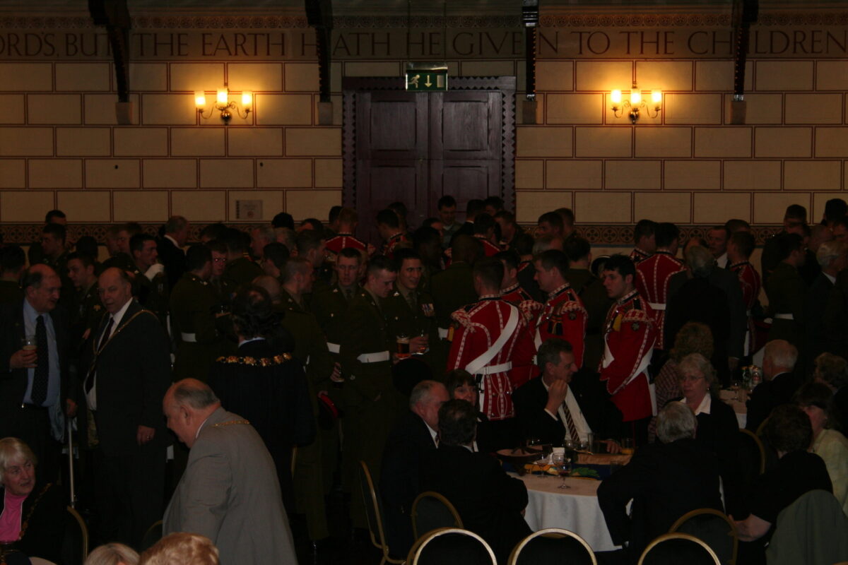 Northampton parade for the Regiment.