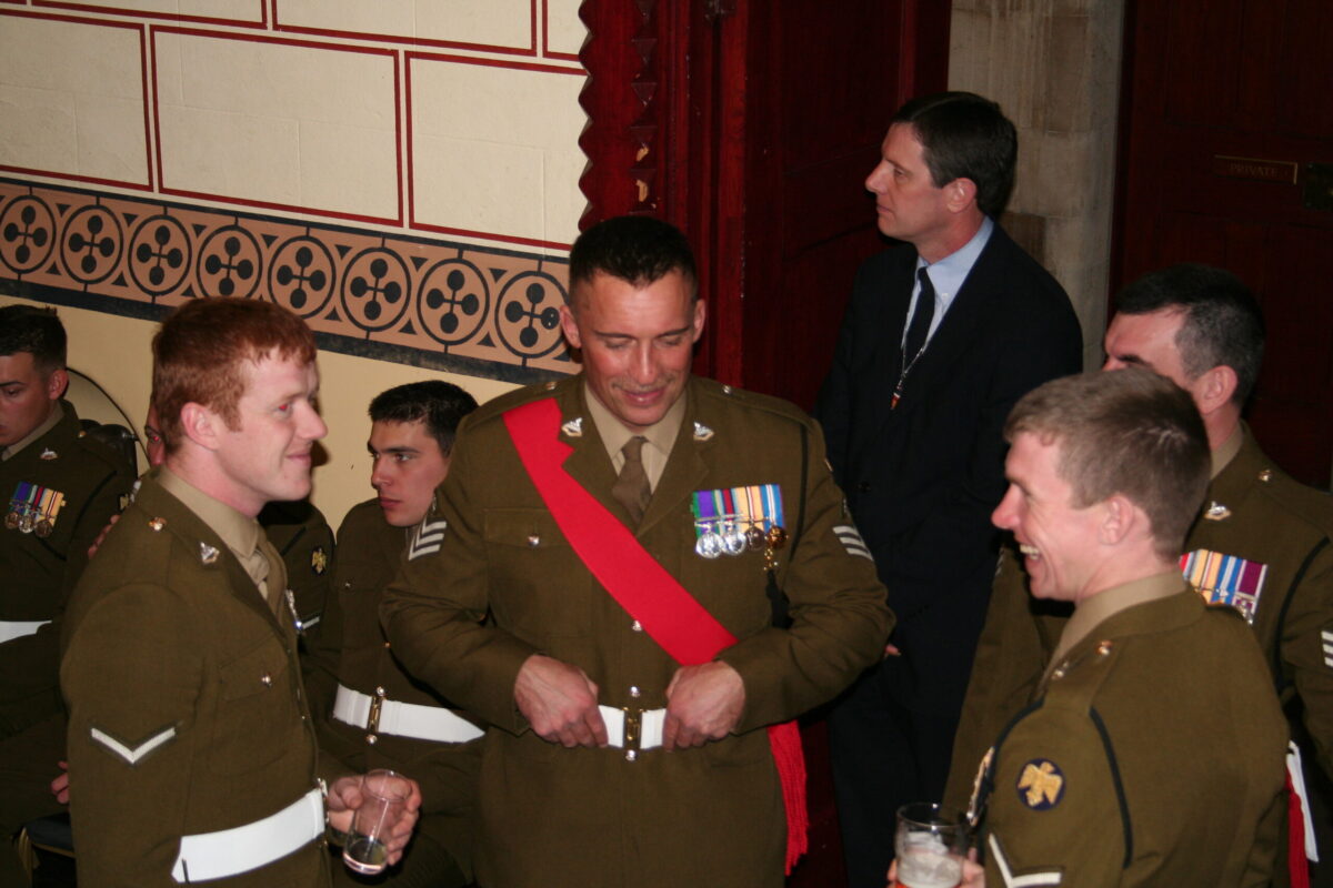 Northampton parade for the Regiment.