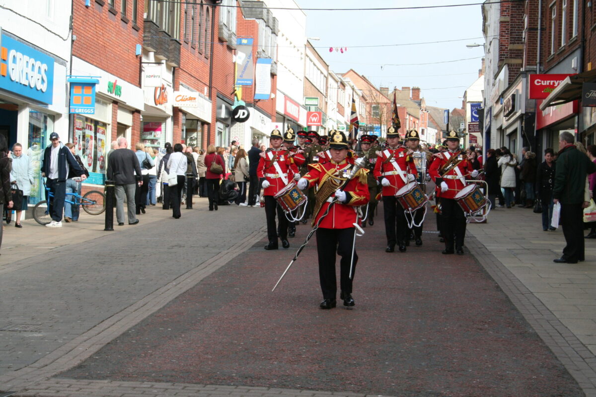 Freedom parade Hinckley 2007