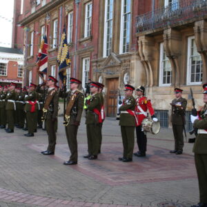 Freedom of Leicester and homecoming parade in 2007 for the 1st Battalion, Royal Anglian Regiment.