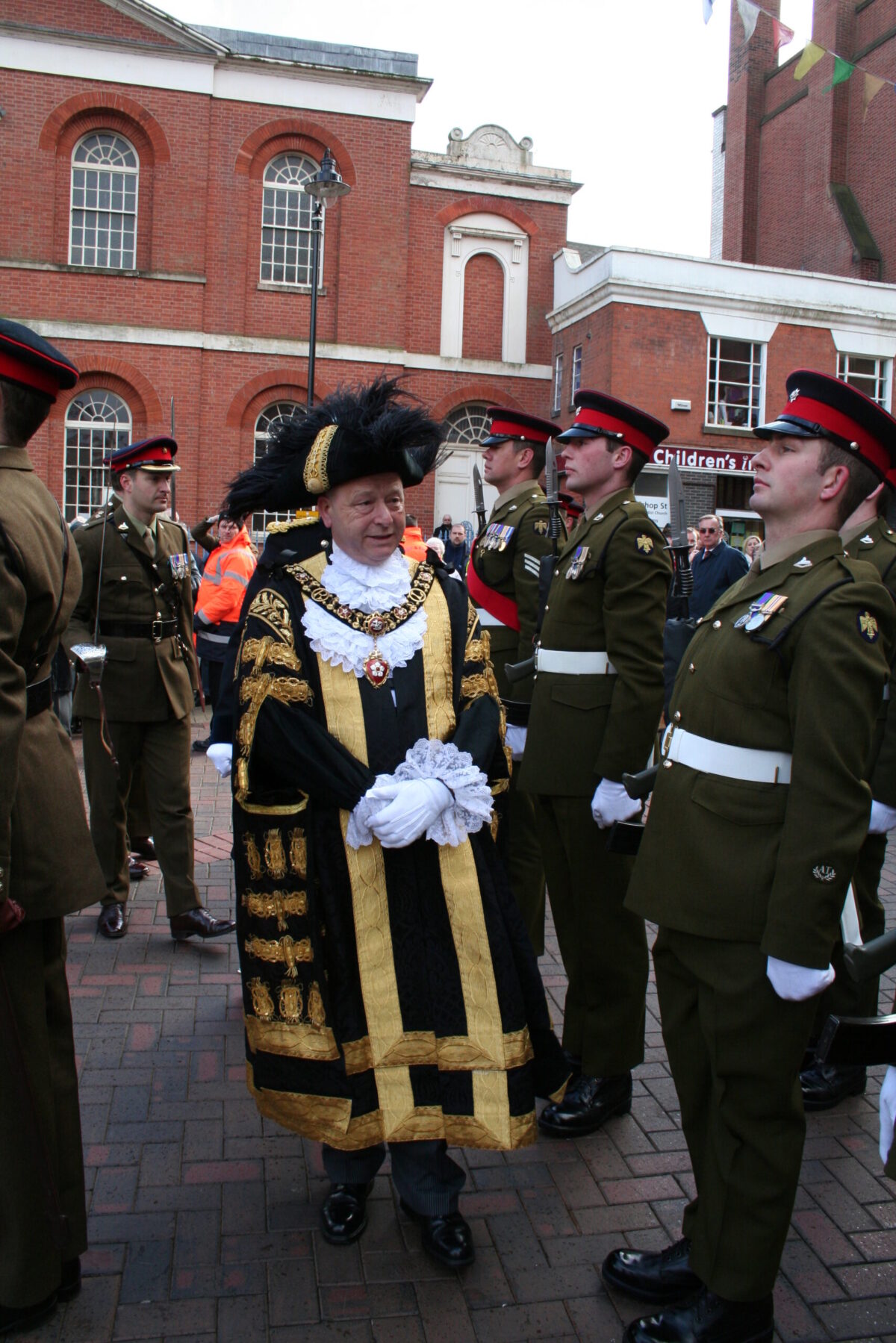Freedom of Leicester and homecoming parade in 2007 for the 1st Battalion, Royal Anglian Regiment.