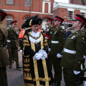 Freedom of Leicester and homecoming parade in 2007 for the 1st Battalion, Royal Anglian Regiment.