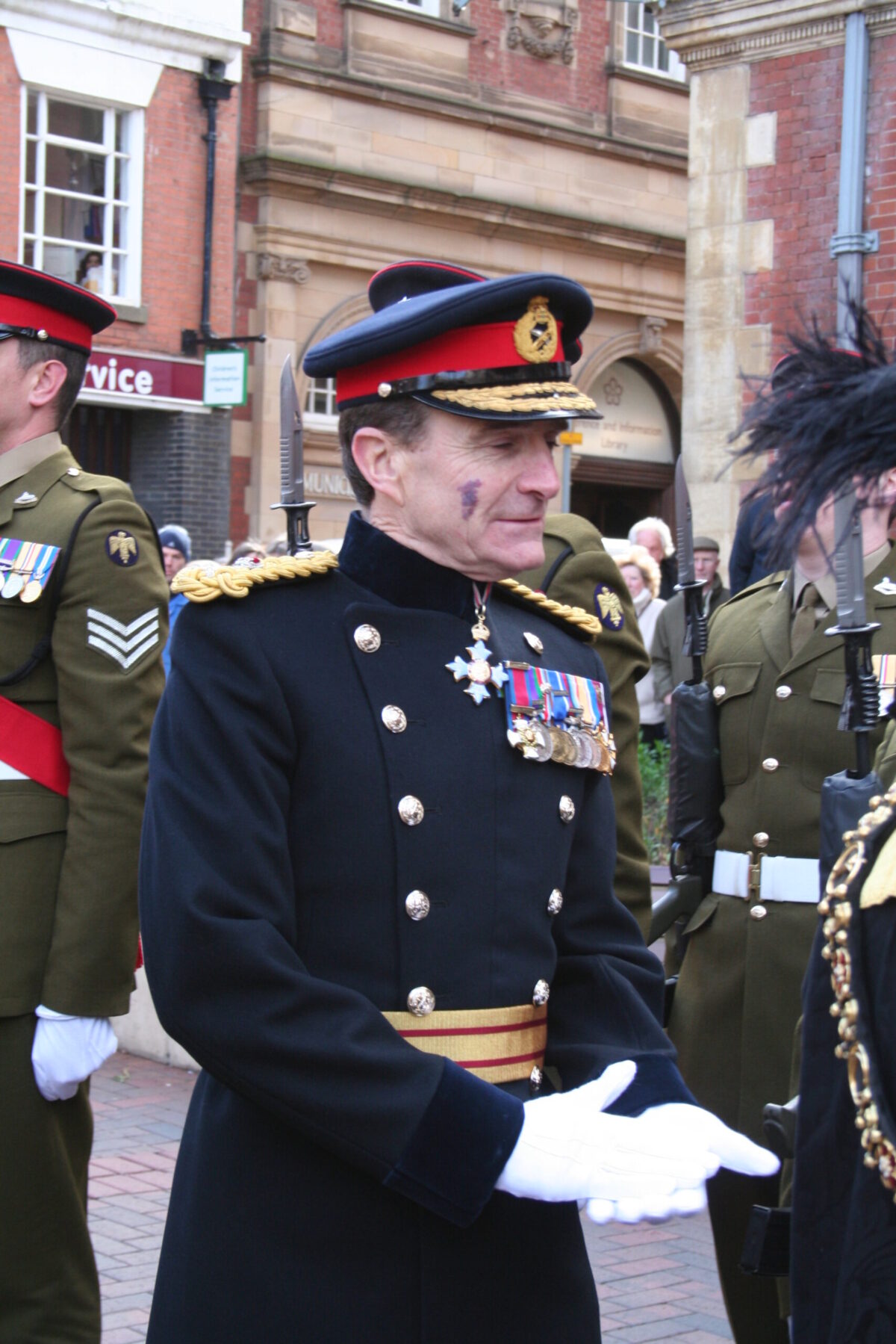 Freedom of Leicester and homecoming parade in 2007 for the 1st Battalion, Royal Anglian Regiment. Freedom of Leicester and homecoming parade in 2007 for the 1st Battalion, Royal Anglian Regiment.