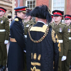 Freedom of Leicester and homecoming parade in 2007 for the 1st Battalion, Royal Anglian Regiment.