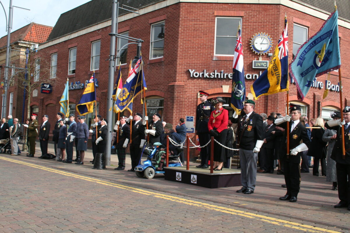 The Royal Anglian Regiment to exercise their right as Freemen of the Borough to parade through Hinckley town centre on 15th March 2007. The Royal Anglian Regiment to exercise their right as Freemen of the Borough to parade through Hinckley town centre on 15th March 2007.