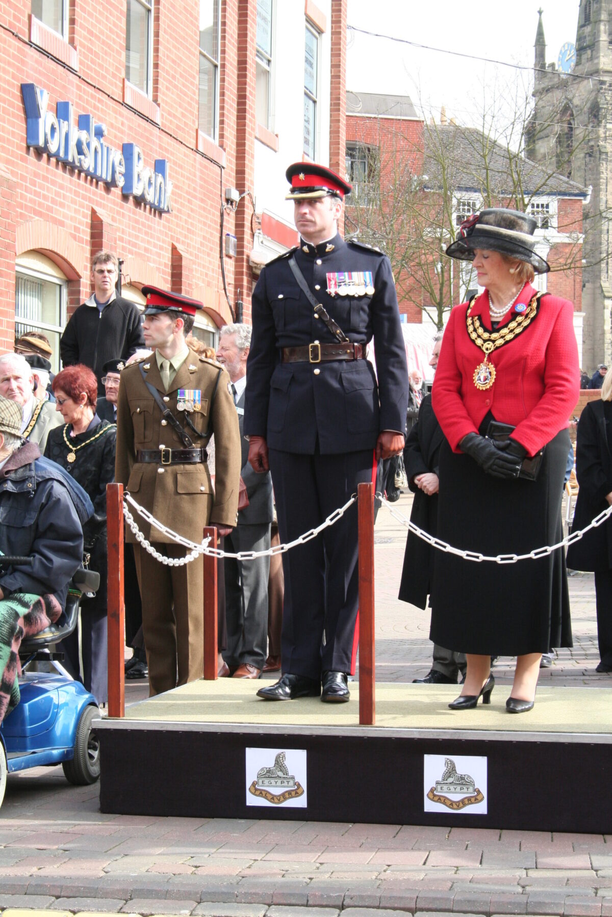 The Royal Anglian Regiment to exercise their right as Freemen of the Borough to parade through Hinckley town centre on 15th March 2007.