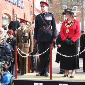 The Royal Anglian Regiment to exercise their right as Freemen of the Borough to parade through Hinckley town centre on 15th March 2007.
