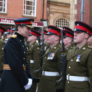 Freedom of Leicester and homecoming parade in 2007 for the 1st Battalion, Royal Anglian Regiment.