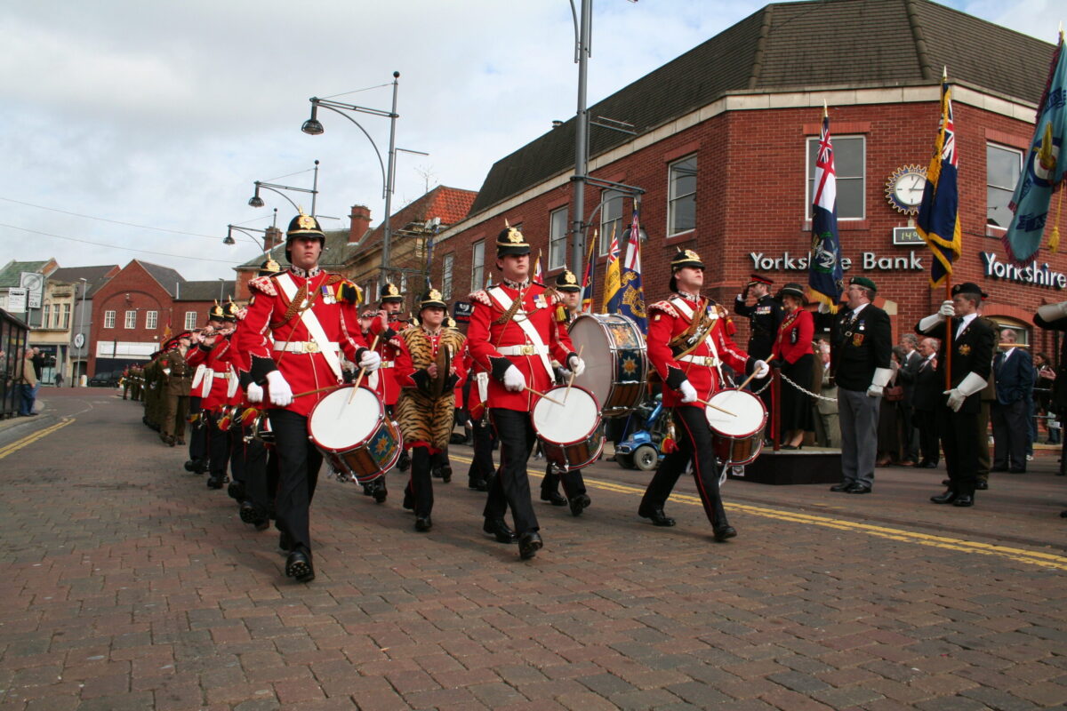 The Royal Anglian Regiment to exercise their right as Freemen of the Borough to parade through Hinckley town centre on 15th March 2007.