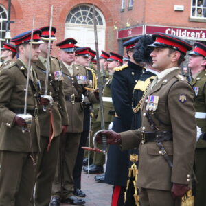 Freedom of Leicester and homecoming parade in 2007 for the 1st Battalion, Royal Anglian Regiment.