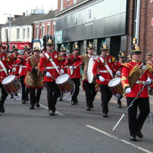 The Royal Anglian Regiment exercised its right to the Freedom of the City with a parade in Grimsby on Thursday, 22 November, 2007. The soldiers were given a heroes' welcome after returning from a six-month operational tour in Helmand Province, Afghanistan, which involved intense fighting. The Freedom of the City honour grants the regiment the privilege of marching through the city The Royal Anglian Regiment exercised its right to the Freedom of the City with a parade in Grimsby on Thursday, 22 November, 2007. The soldiers were given a heroes' welcome after returning from a six-month operational tour in Helmand Province, Afghanistan, which involved intense fighting. The Freedom of the City honour grants the regiment the privilege of marching through the city